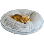 Puff Lambskin, rond 70 cm
